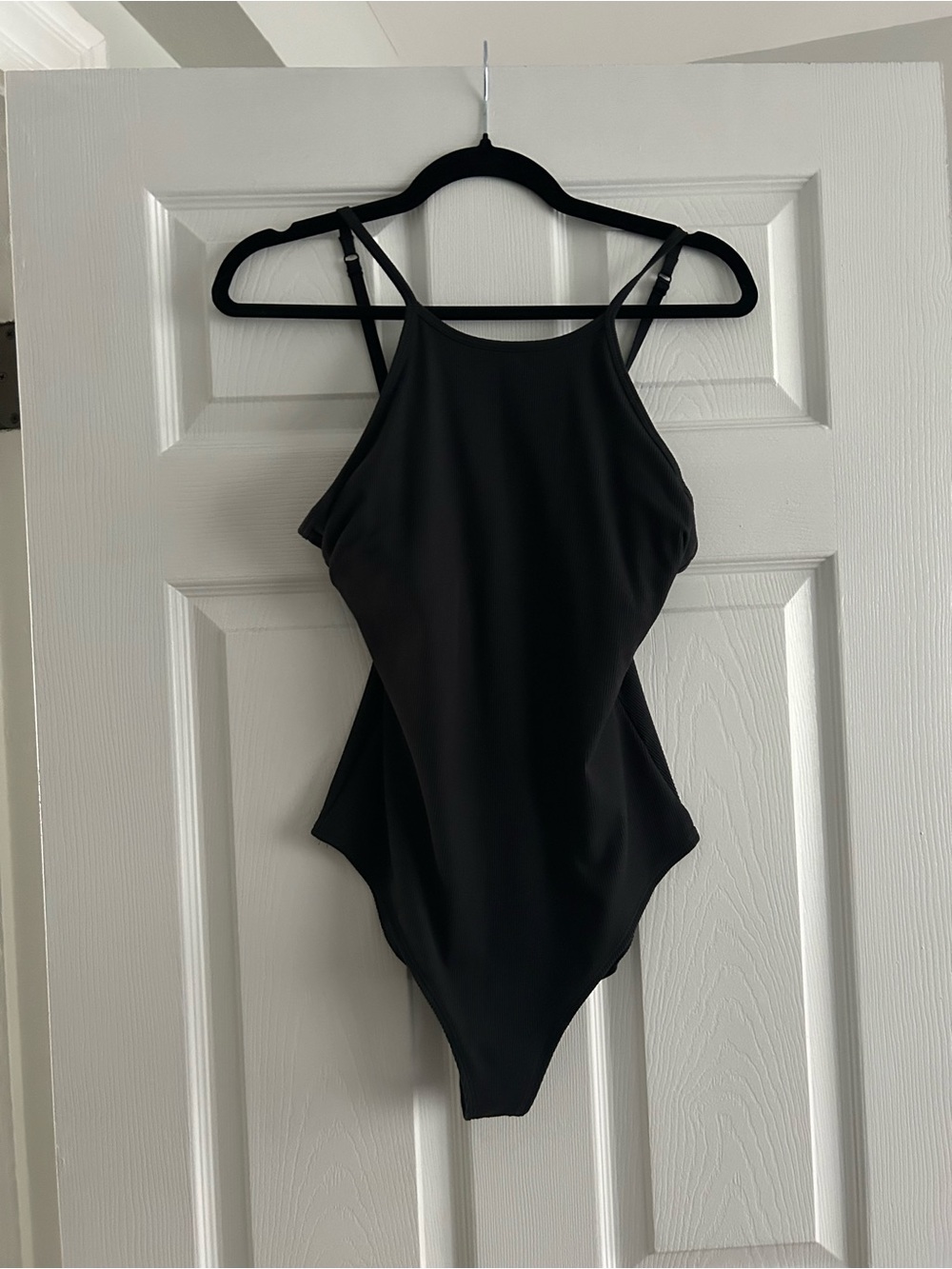 girlfriend collective Black One-Piece Bodysuit